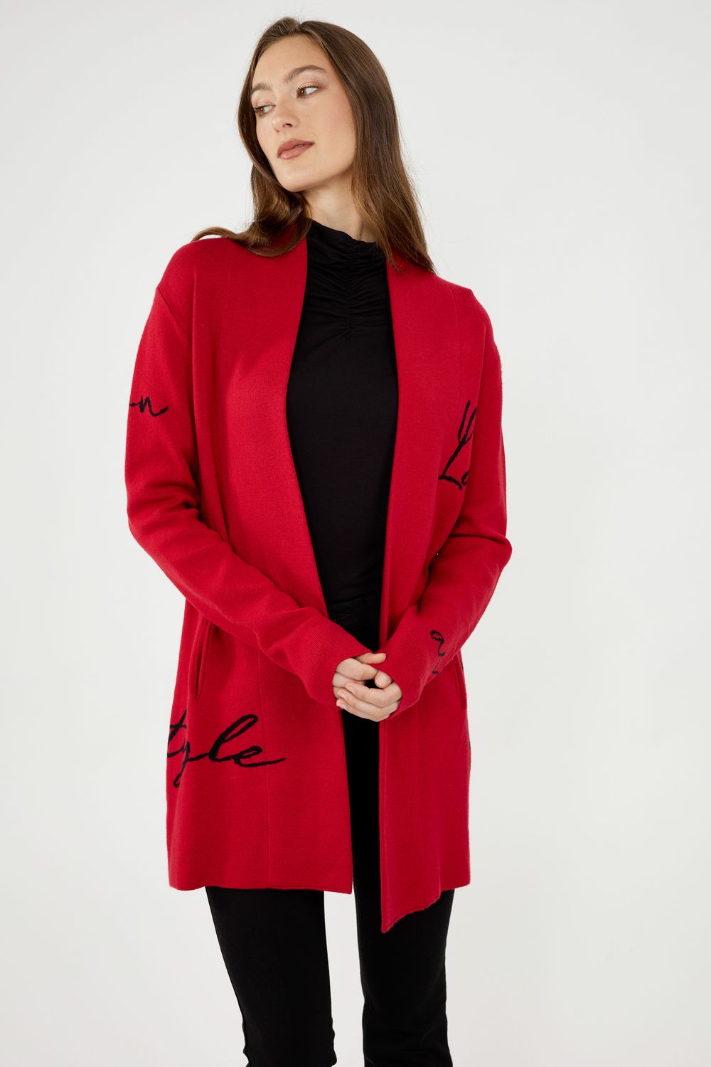 Lyman Open-front Cardigan 244697U