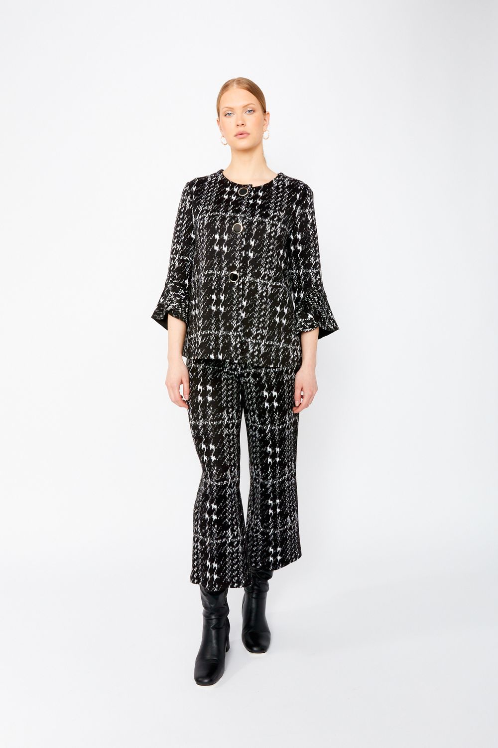 Lyman Knit Button Jacket - 243348