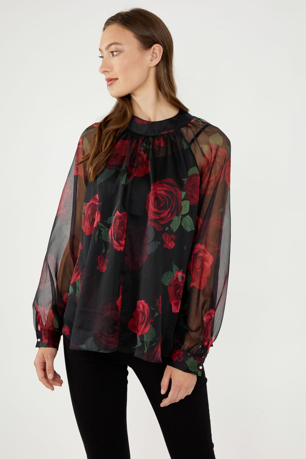 Lyman Woven Blouse - 244638U