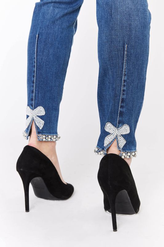 Lyman Beaded Jean - 190117U