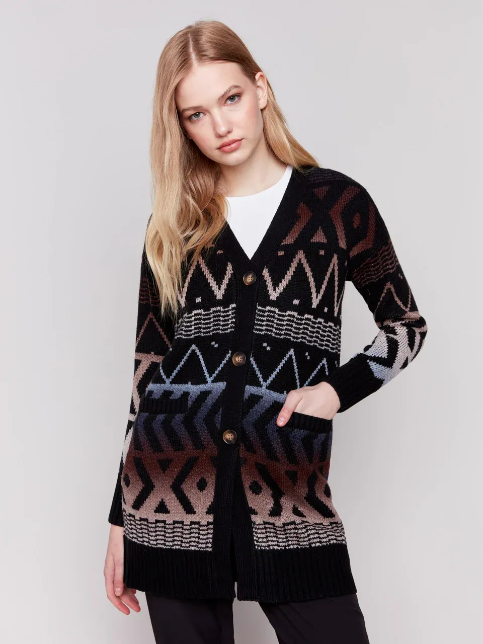 Charlie B - Button Cardigan
