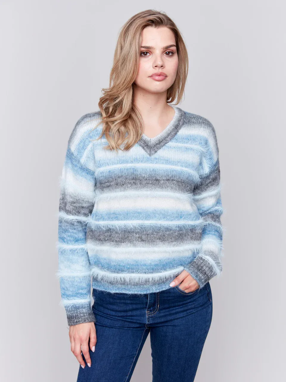 Charlie B - Space Dye Yarn Sweater