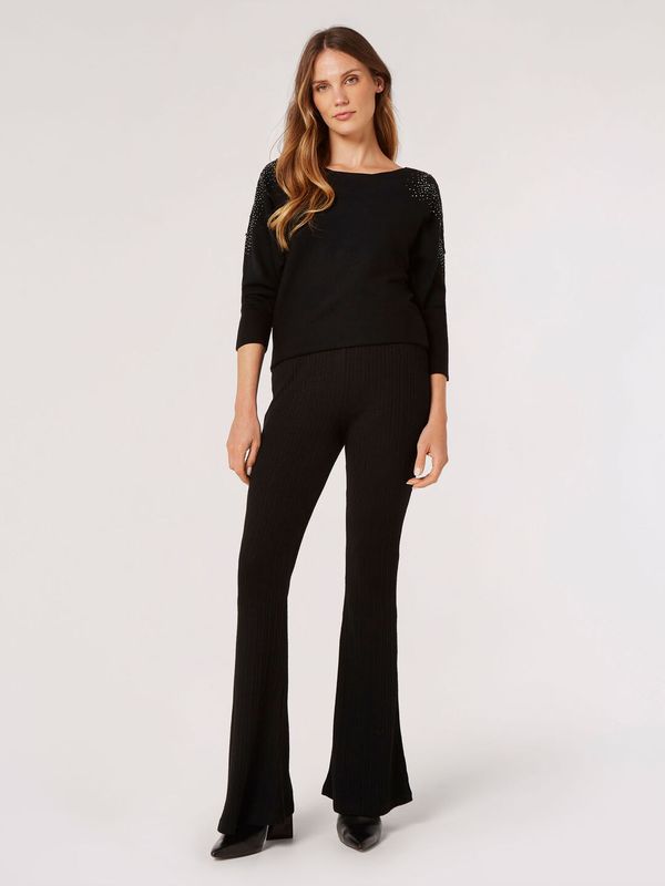 Apricot Lace/Stud Sweater - 898912