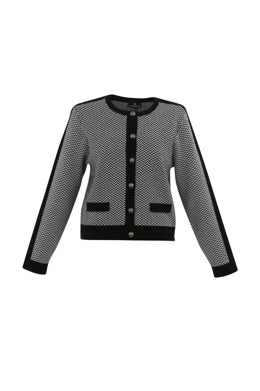 Marble Cardigan - 7624