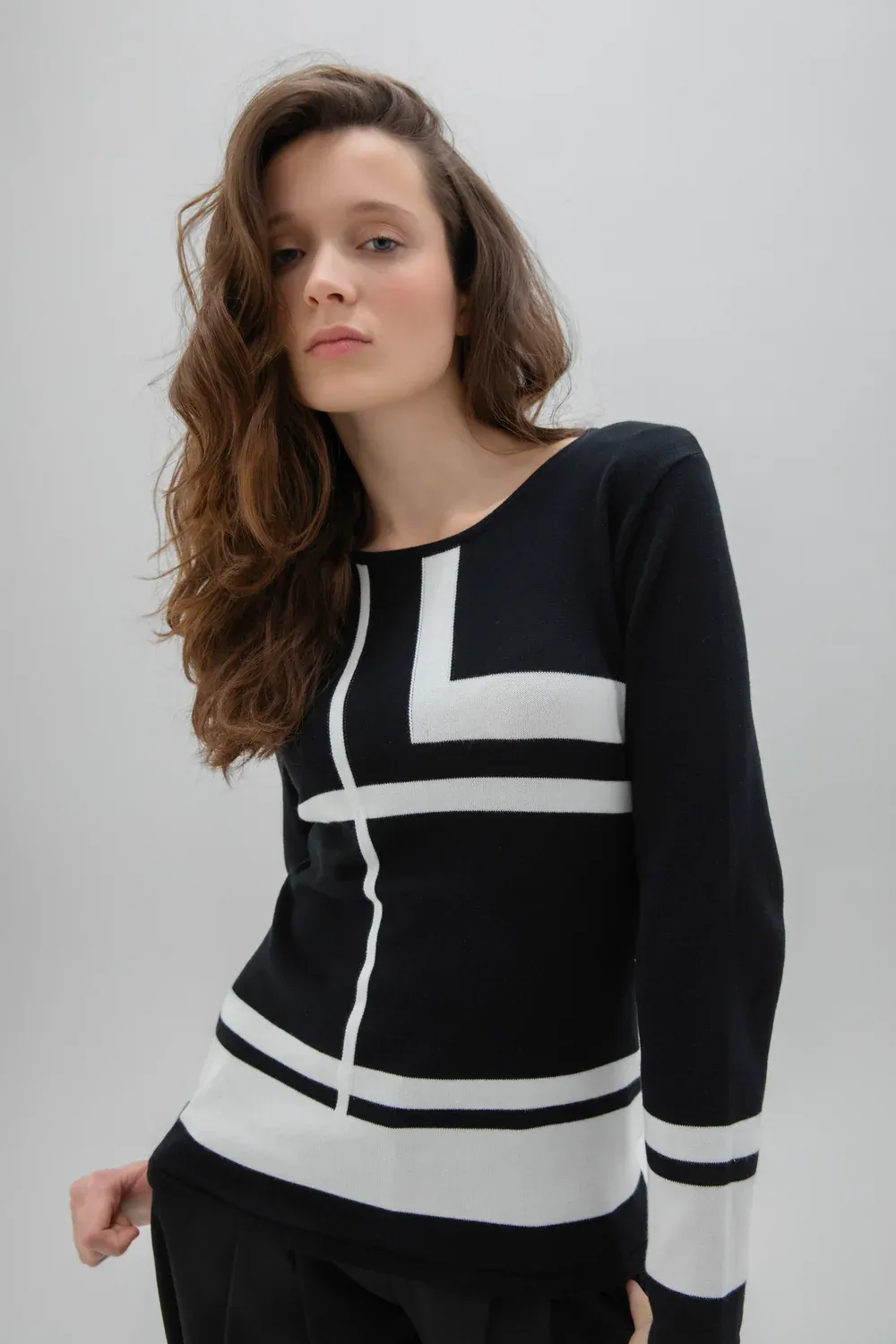 Marble Sweater - 7552