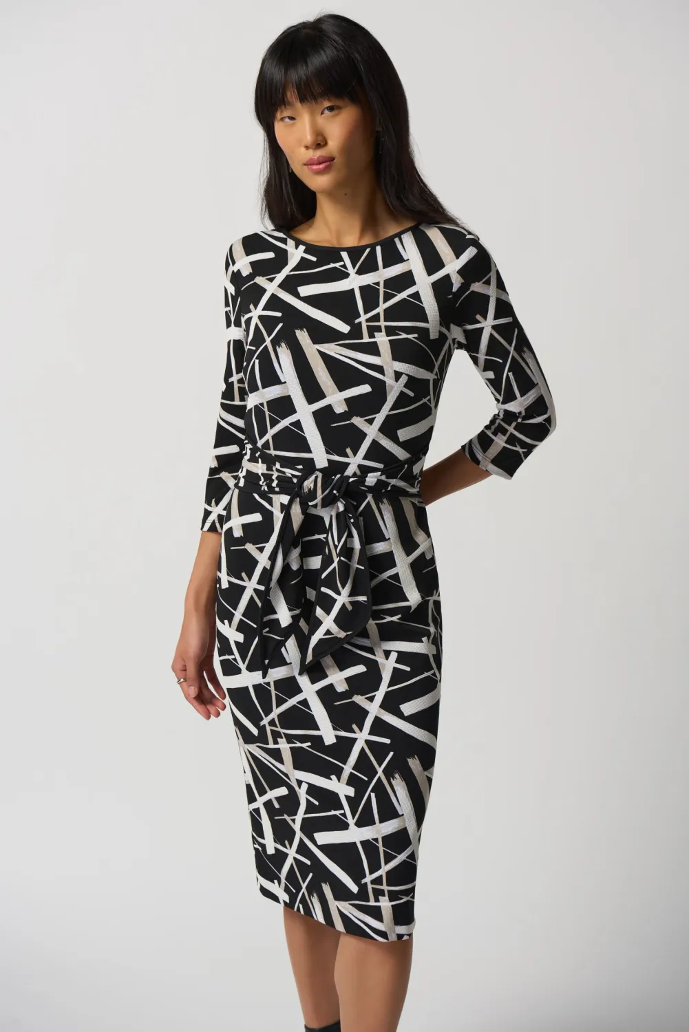 Ribkoff Abstract Print Dress - 233175