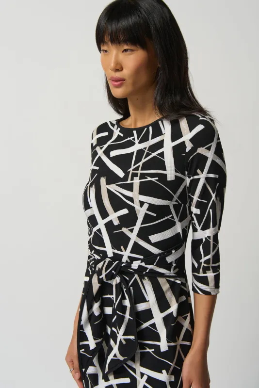 Ribkoff Abstract Print Dress - 233175