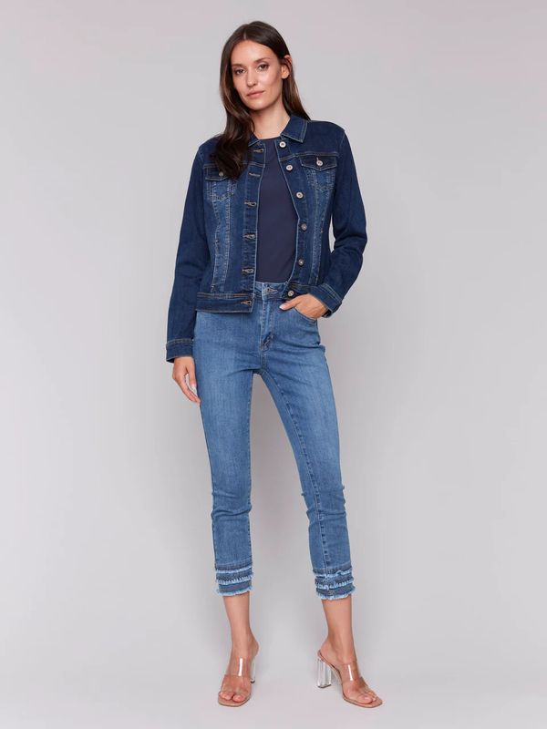 Charlie B Stretch Denim Jkt - C6302S-431A