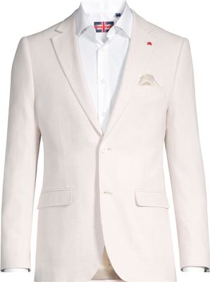 Soul Linen Off White Blazer - SOBL241105