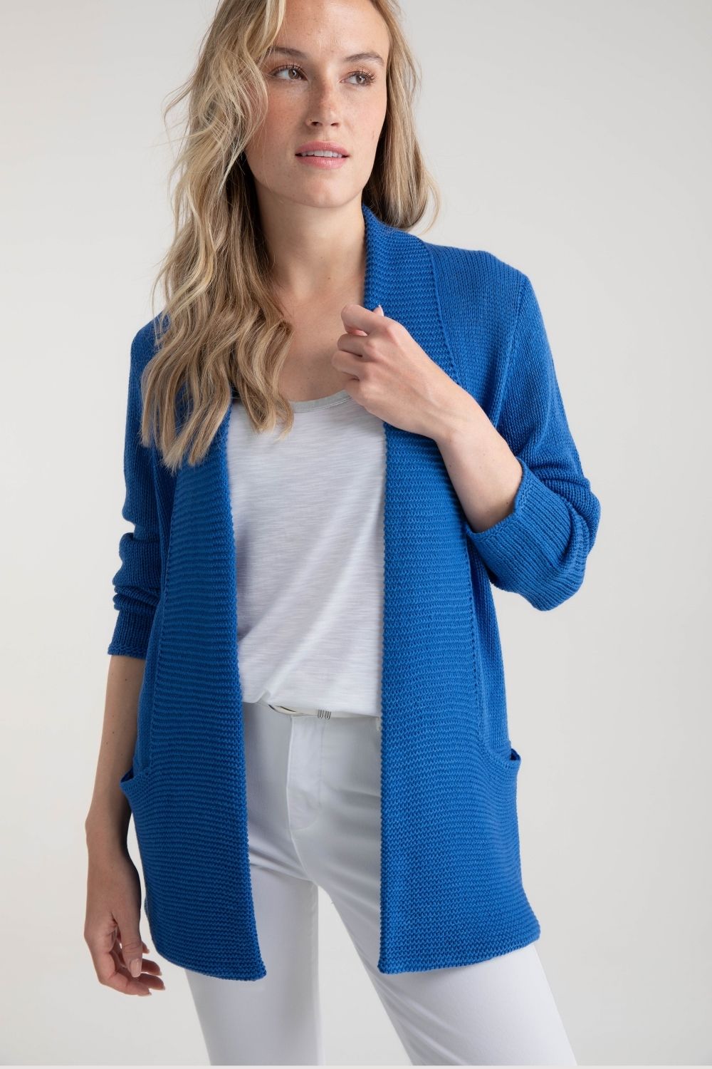 Marble Pocket Detail Cardigan - 6512