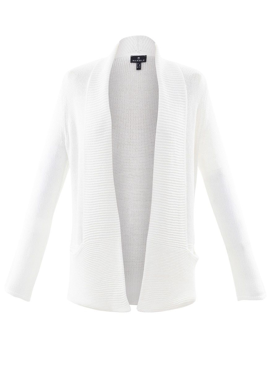 Marble Pocket Detail Cardigan - 6512
