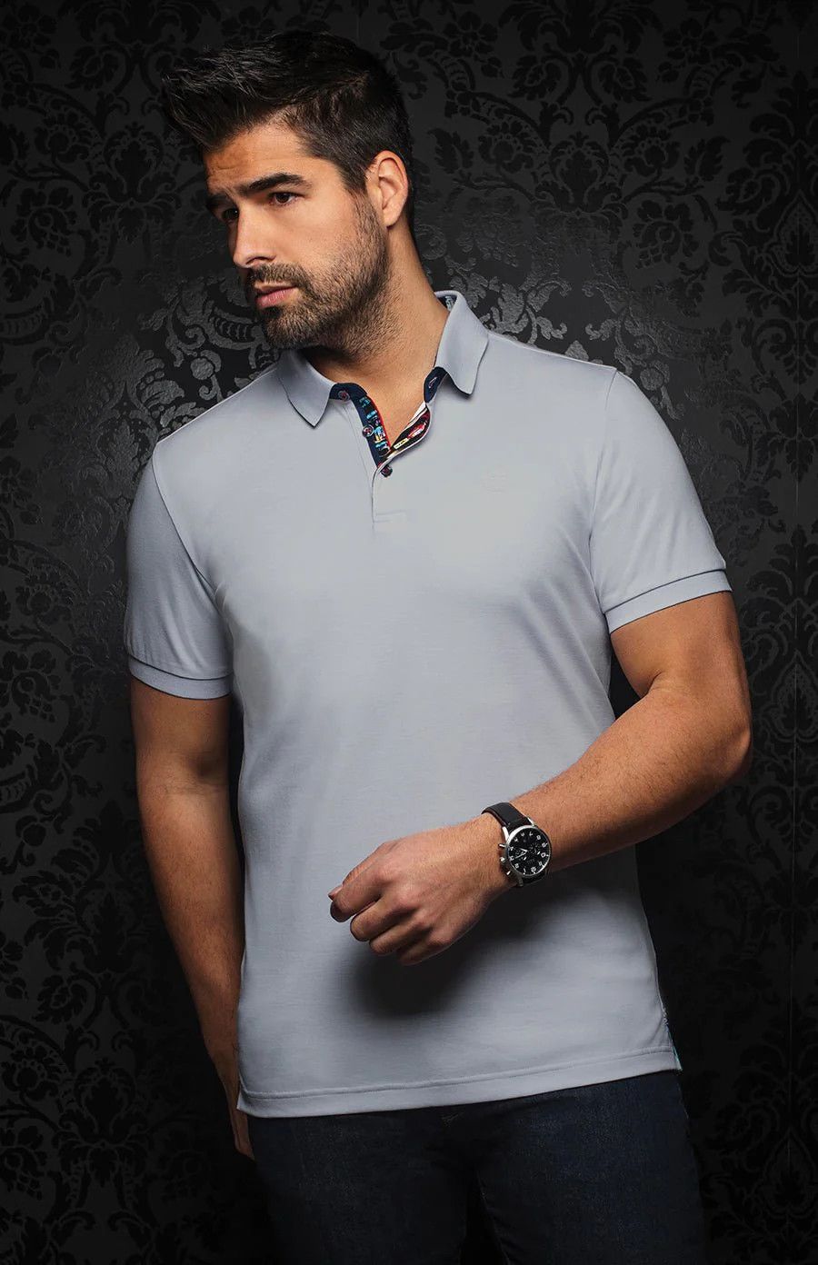 Au Noir Dry Fit Stretch Polo - Eagle 