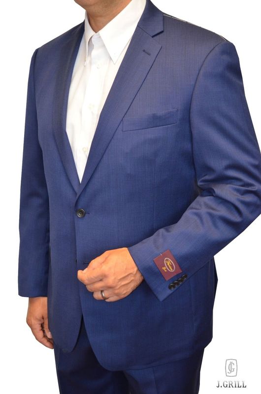 Fariani Sharkskin Wool Suit - 5373