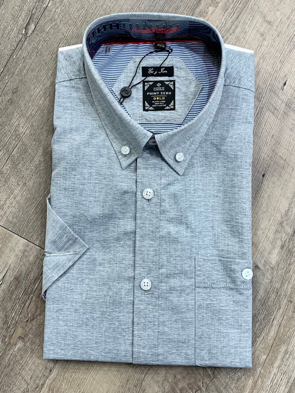 P/Z Semi Fit S/S Shirt - 7464005