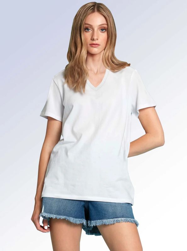 P/Z Basic V-Neck Tee - 8464540