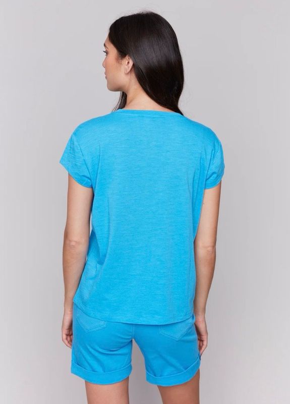 Charlie B Roll Up Cuff Short - C8029T