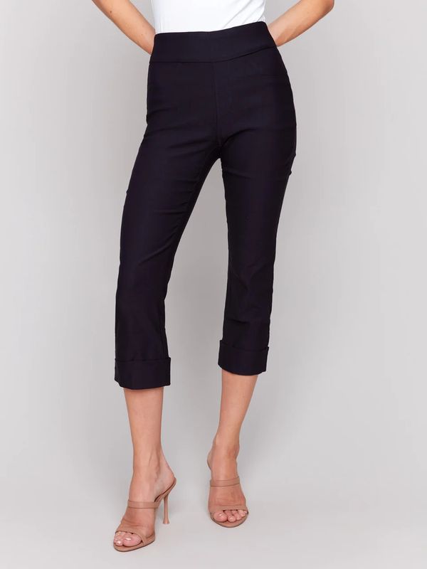 Charlie B Pull-On Capri Pant C5259T