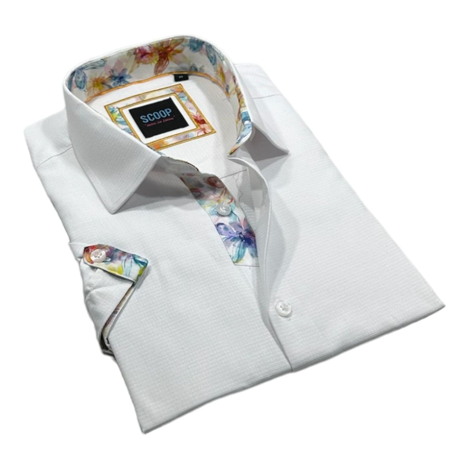 Scoop S/S Cotton Sport Shirt - GIU