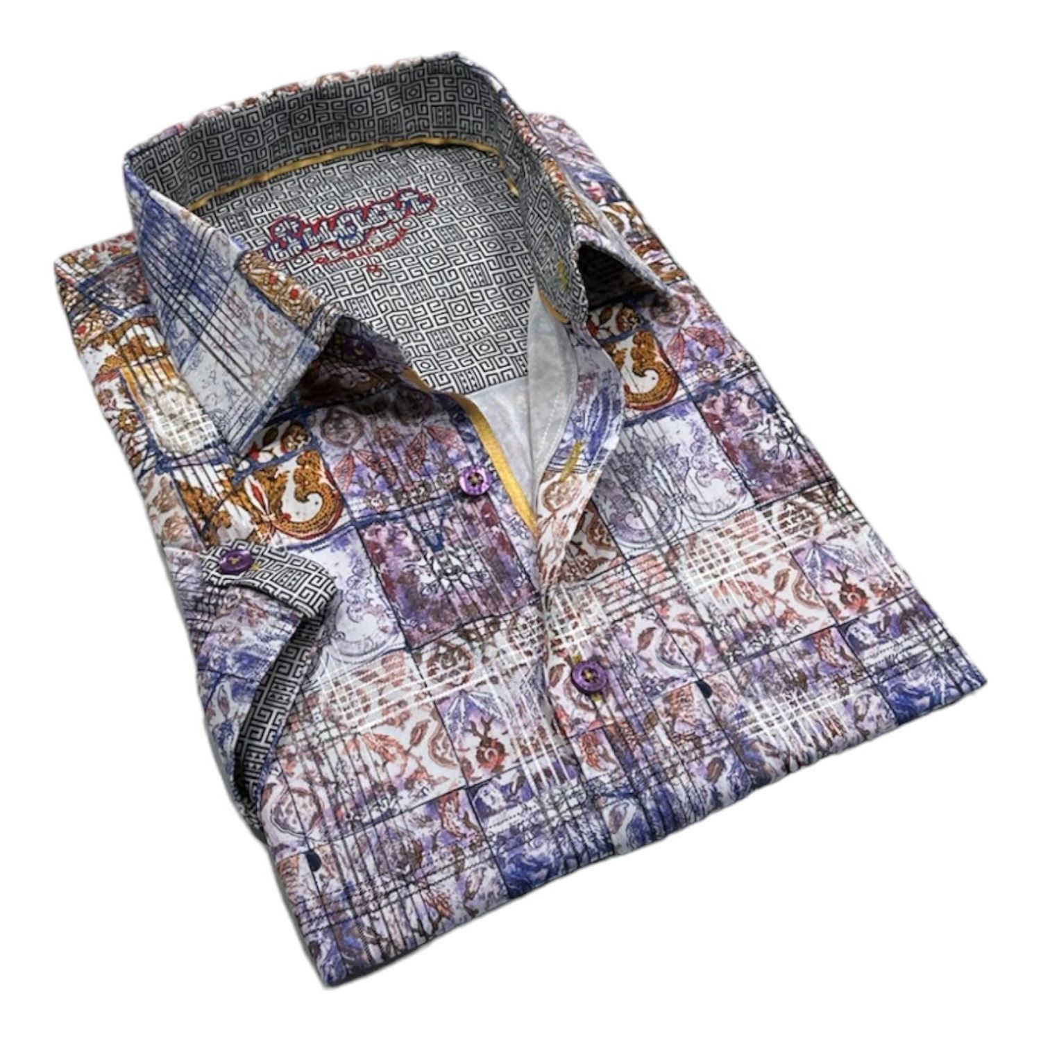 Scoop S/S Cotton Sport Shirt - Atlas