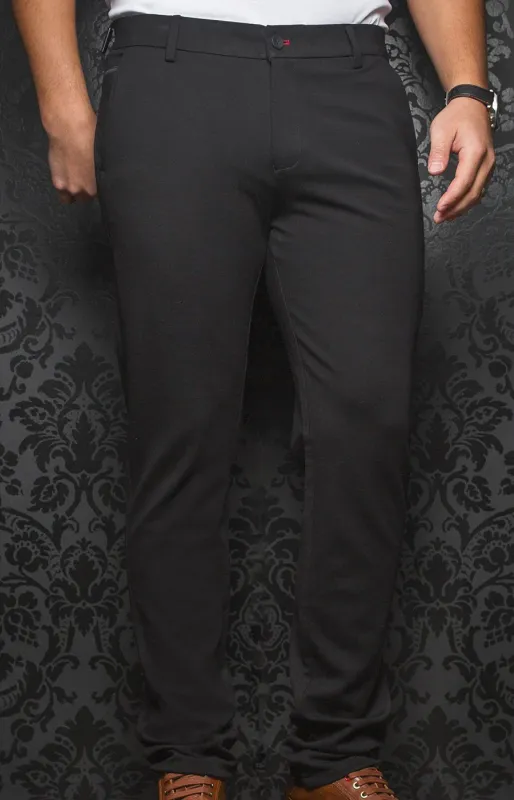 Au Noir Luxury Slim Dress Pant- Beretta