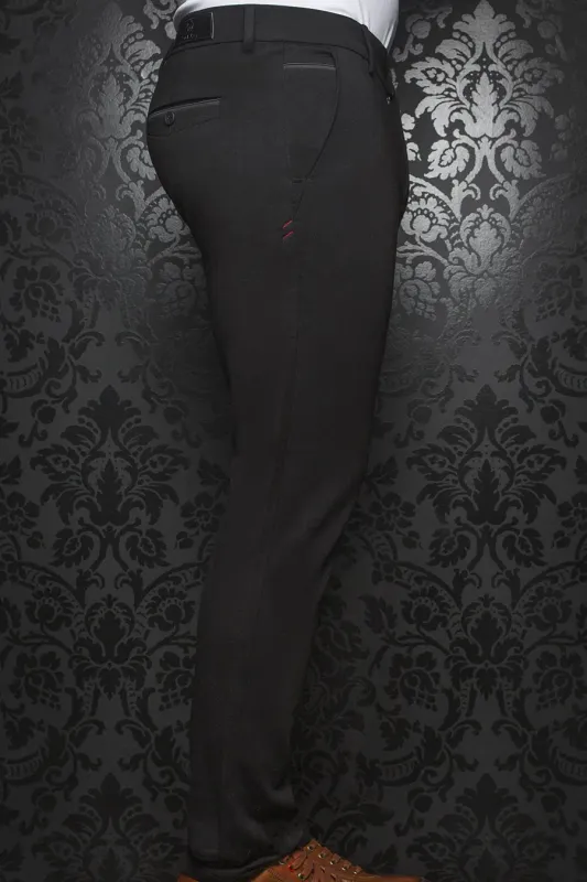 Au Noir Luxury Slim Dress Pant- Beretta