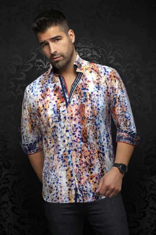 Au Noir L/S Stretch Sport Shirt