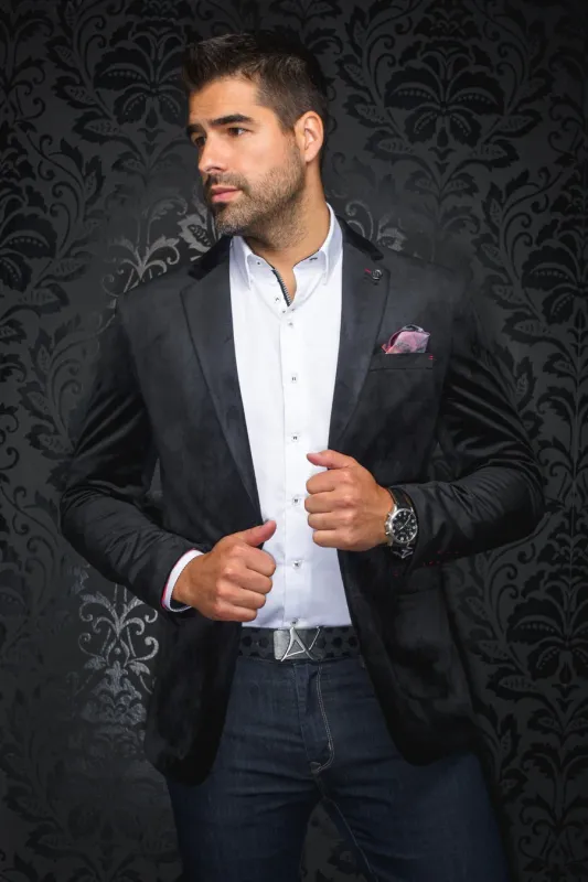 Au Noir Stretch Blazer