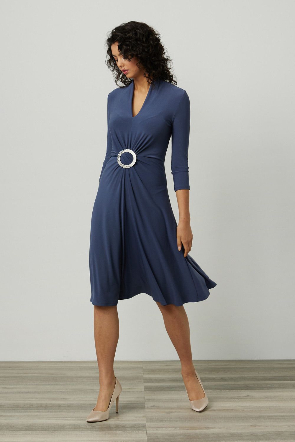 Ribkoff Gathered Front Dress 214211