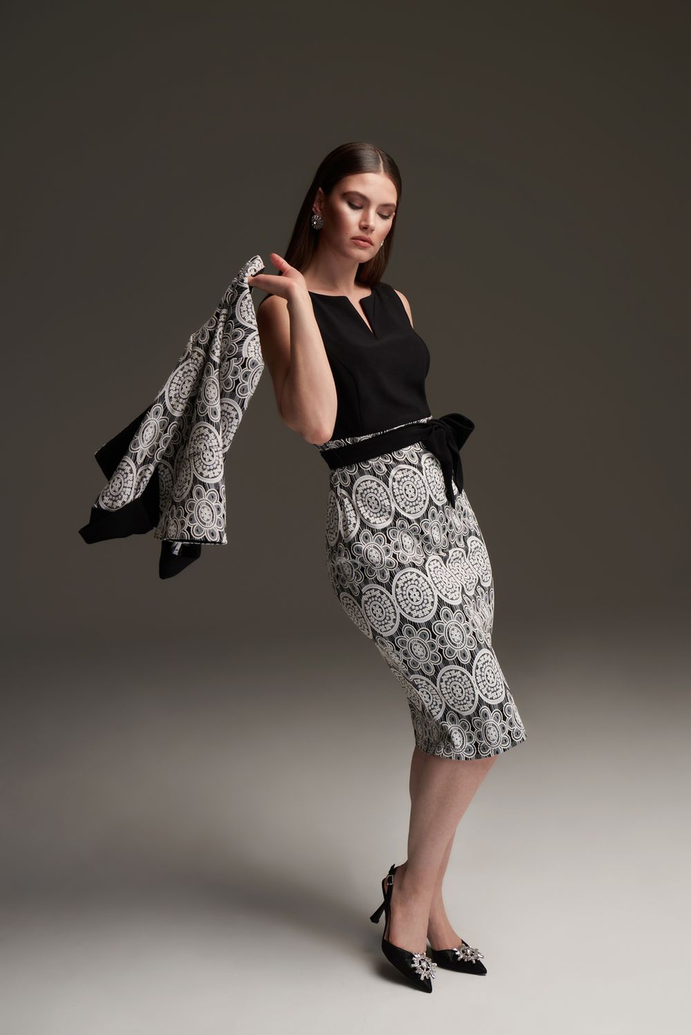 Ribkoff Lace Motif Dress 213717