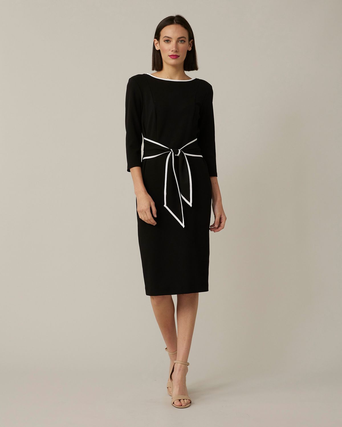 Ribkoff Contrast Trim Dress - 221210