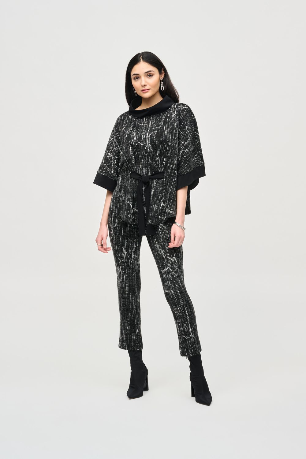 Ribkoff Jacquard Pull On Pants - 243305
