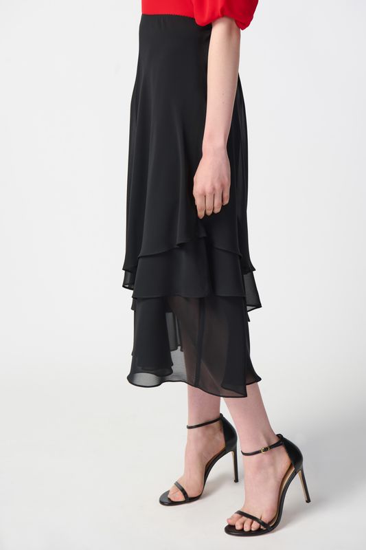 Ribkoff Layered Chiffon Skirt - 241232