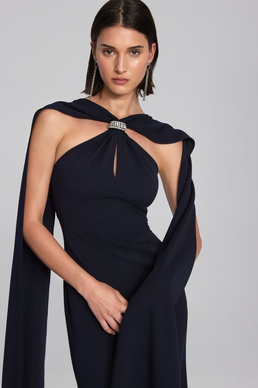 Ribkoff Trumpet Gown w/ Rhinestone 241786