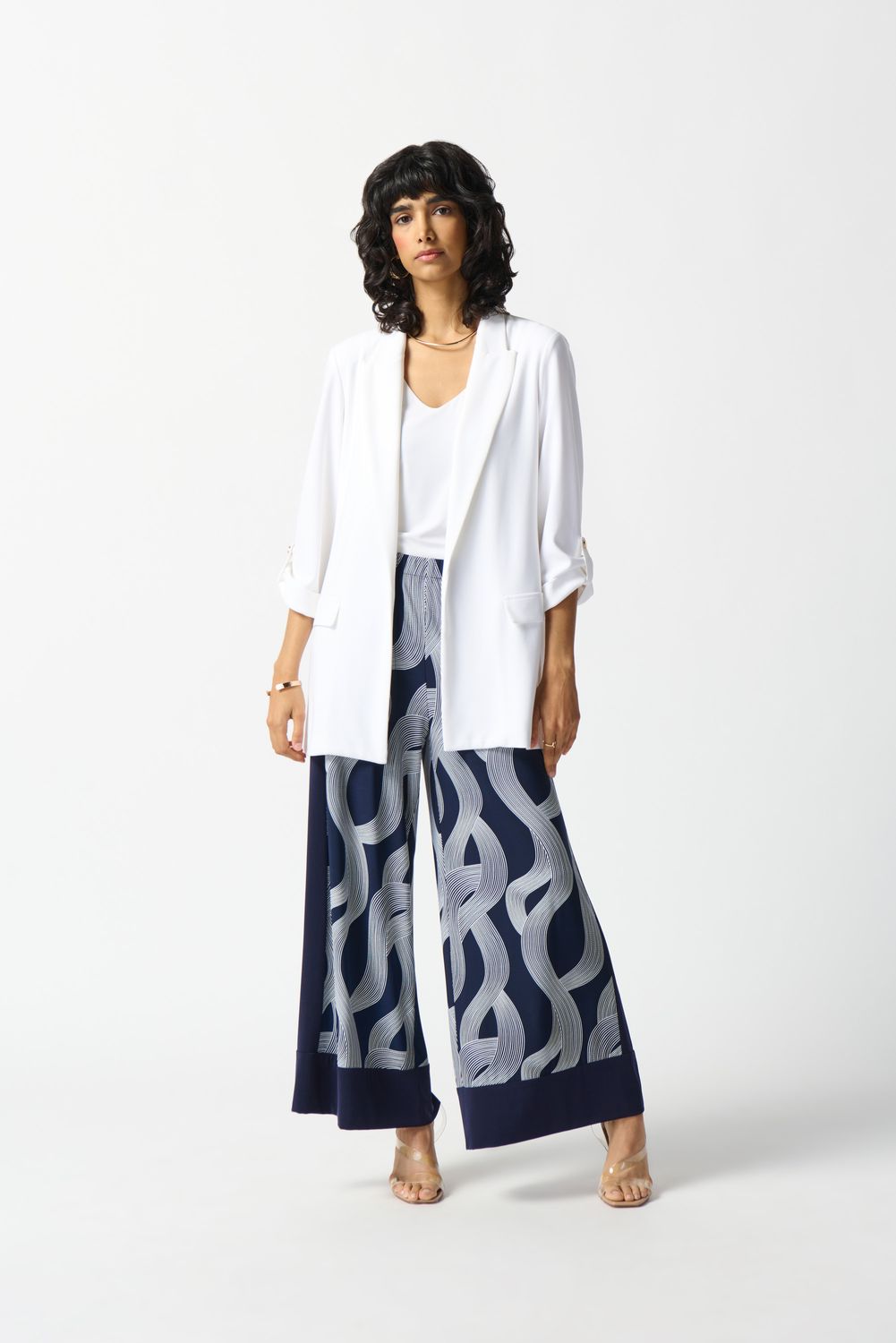 Ribkoff Silky Knit Blazer - 242060
