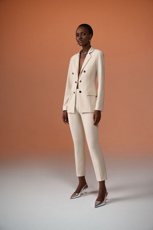 Ribkoff Silky Knit Straight Pull-On Pants - 241149