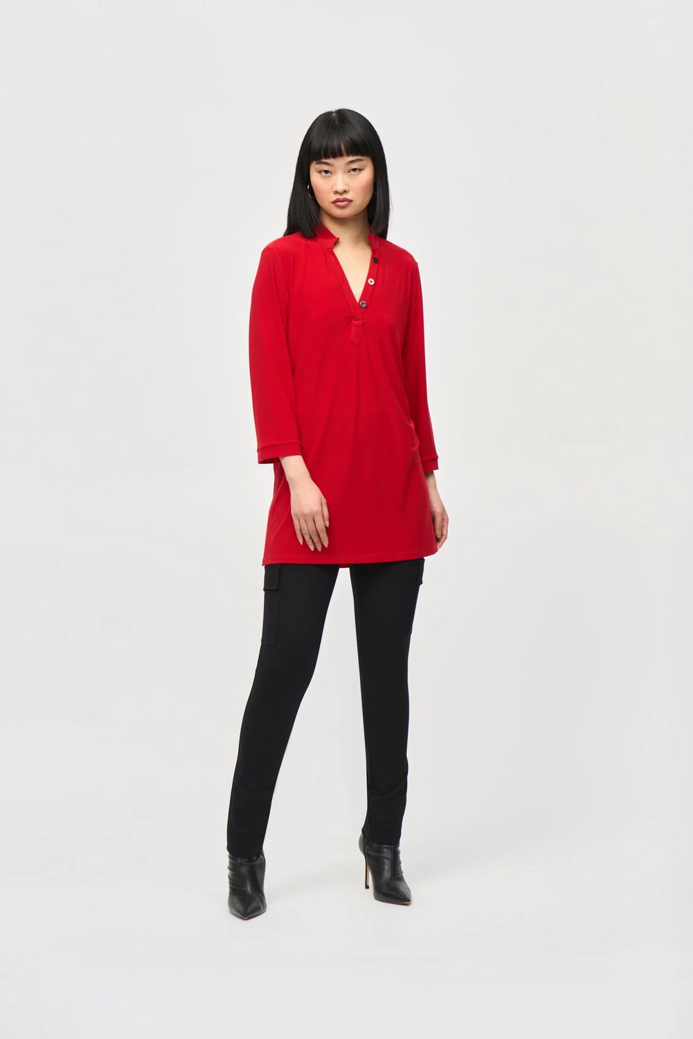 Ribkoff Tunic - 243187, Color: 3229 - Red, Size: 10