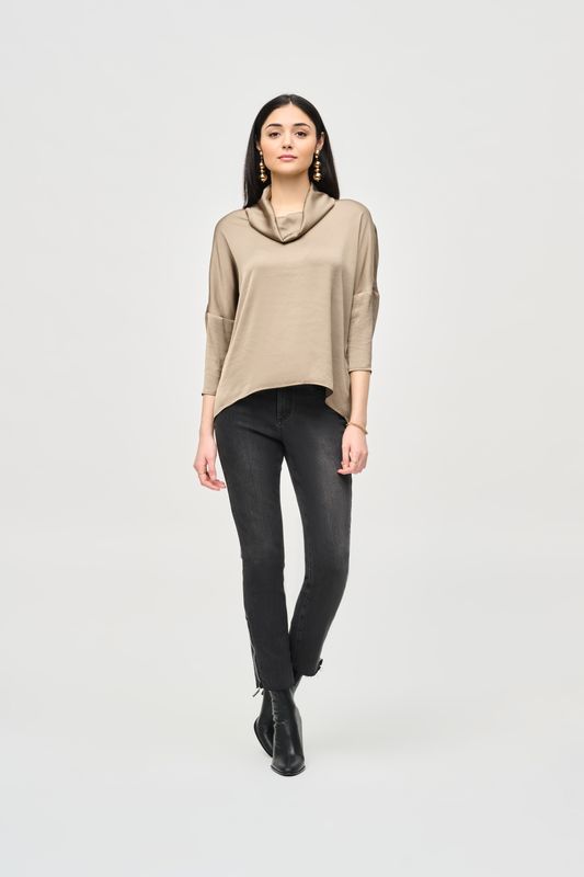 Ribkoff Cowl Neck Oversized Top - 243189