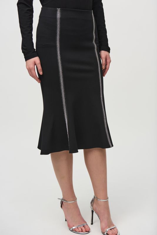 Ribkoff Trumpet Skirt w/ Rhinestone - 244136