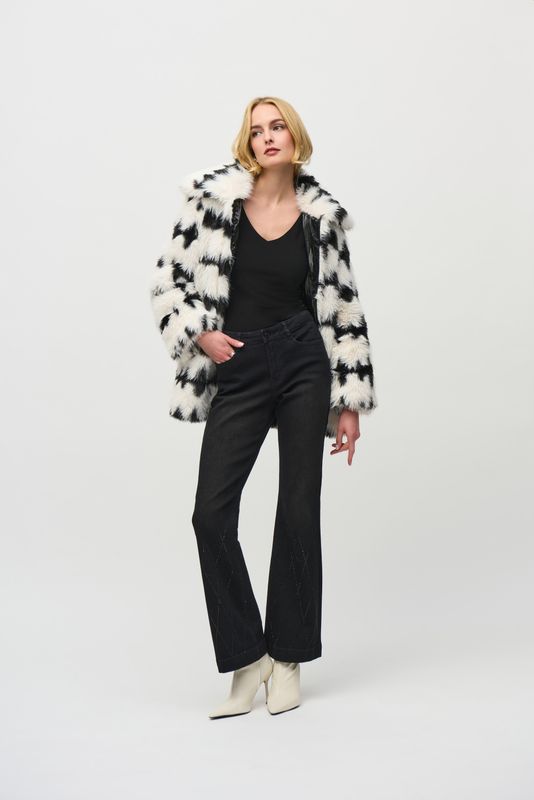 Ribkoff Reversible Faux Fur Coat - 244900