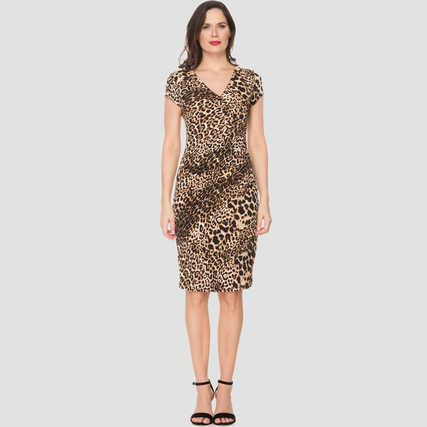 Ribkoff V-Neck Sheath Dress 192636