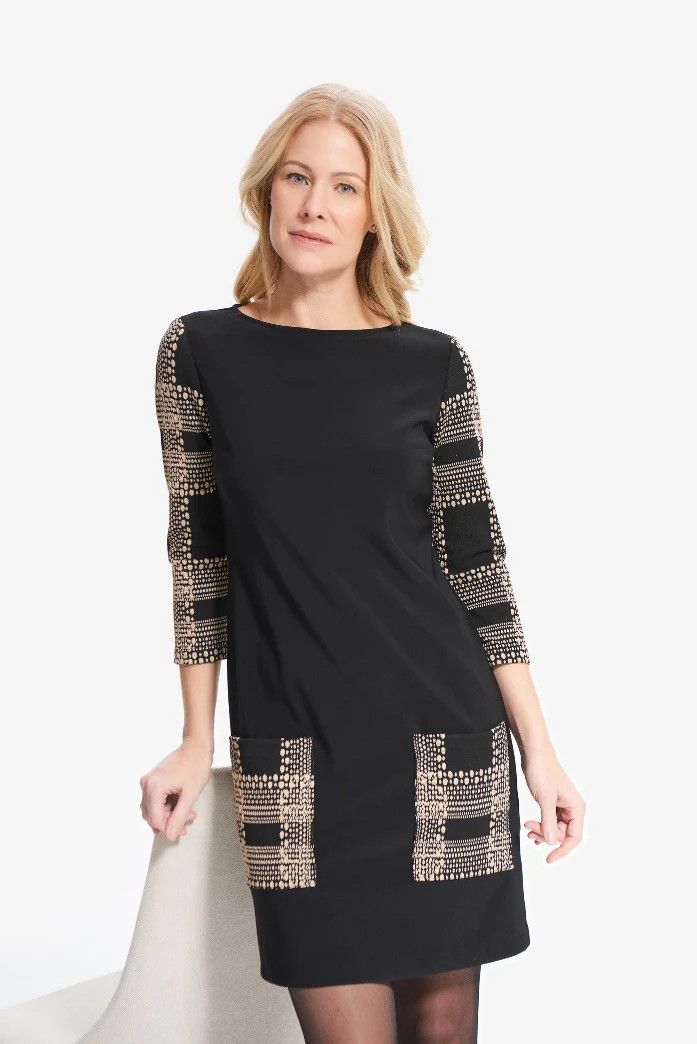Ribkoff Printed Detail Dress 214136