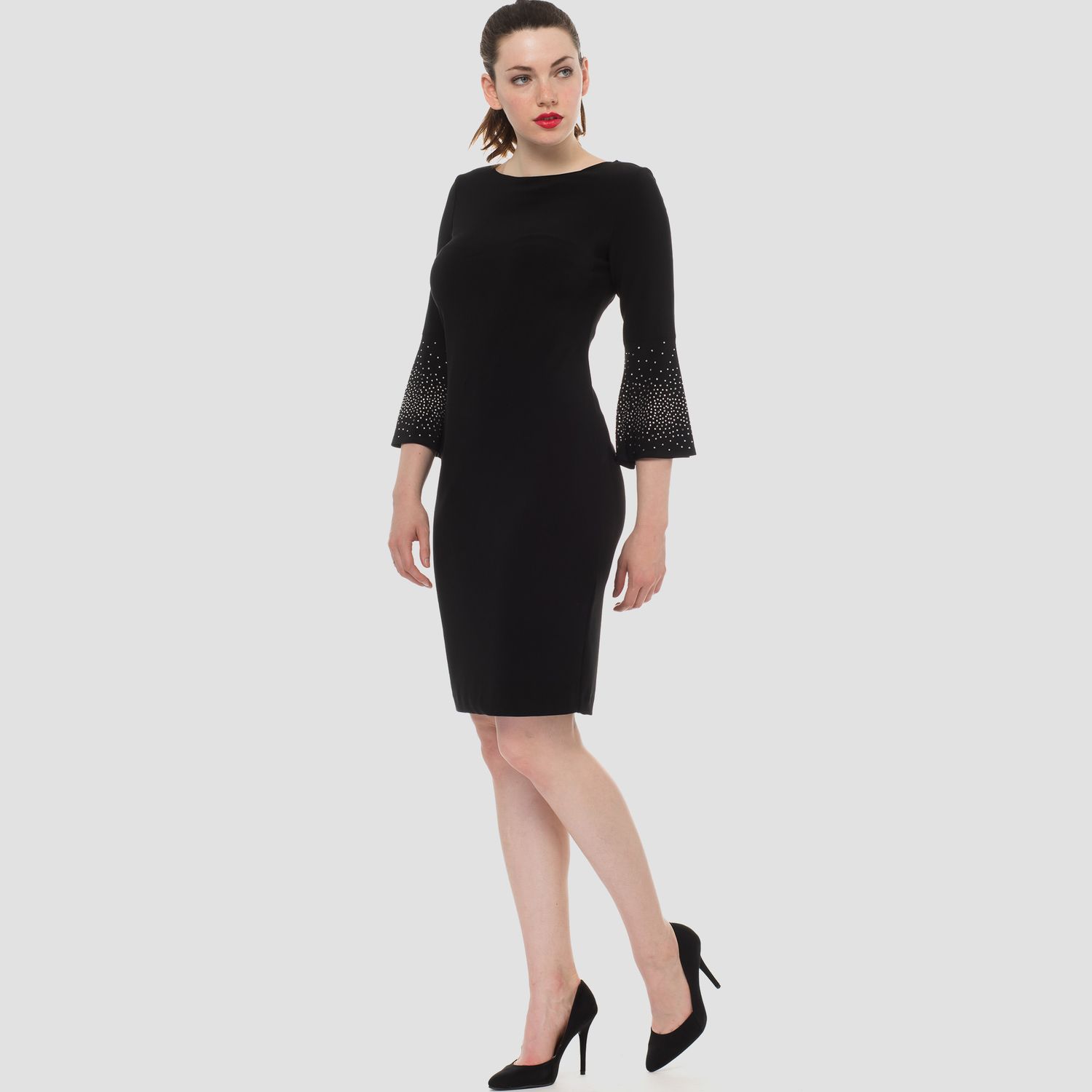 Ribkoff 3/4 Bell Sleeve Dress 183006