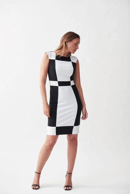 Ribkoff Color-Blocked Dress 221052
