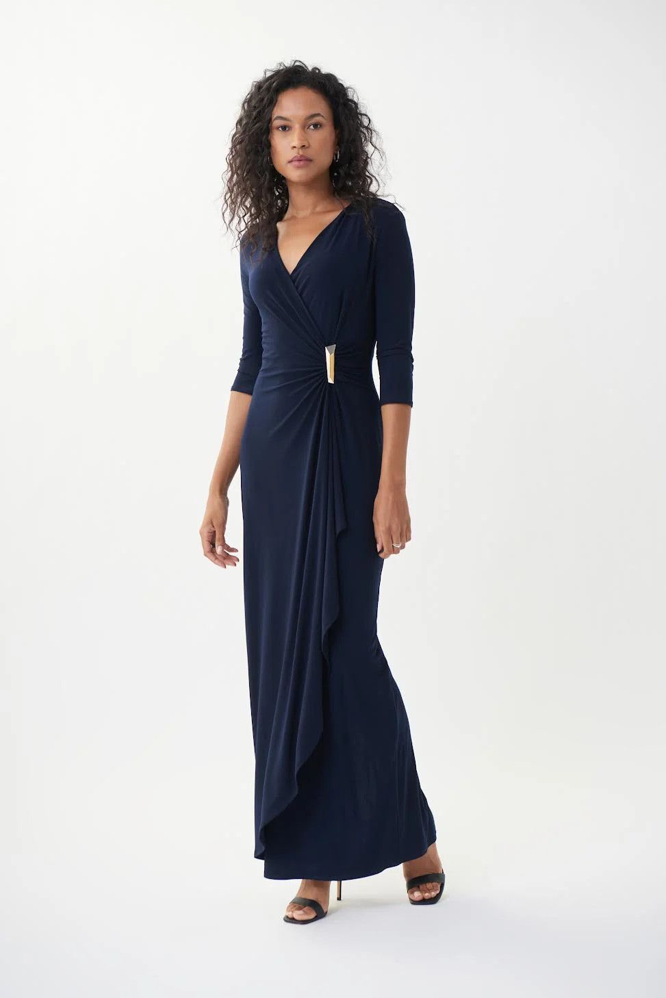 Ribkoff Signature 3/4 Sleeve Long Gown 221386