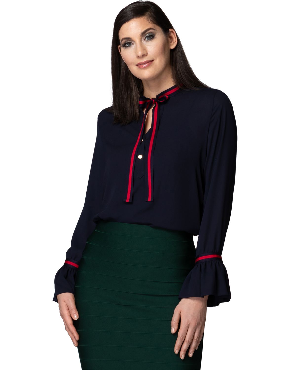 Ribkoff Cut Out Neck Blouse 192267