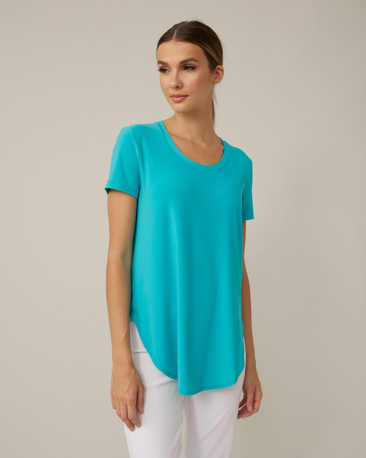 Ribkoff Scoop Neck Top Style 183220