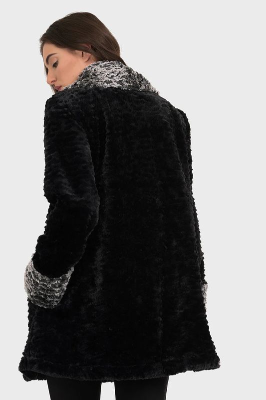 Ribkoff Coat w/ Shearling Trim 194501