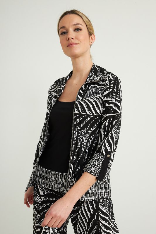 Ribkoff Zip Front Jacket w/ Cami 212266