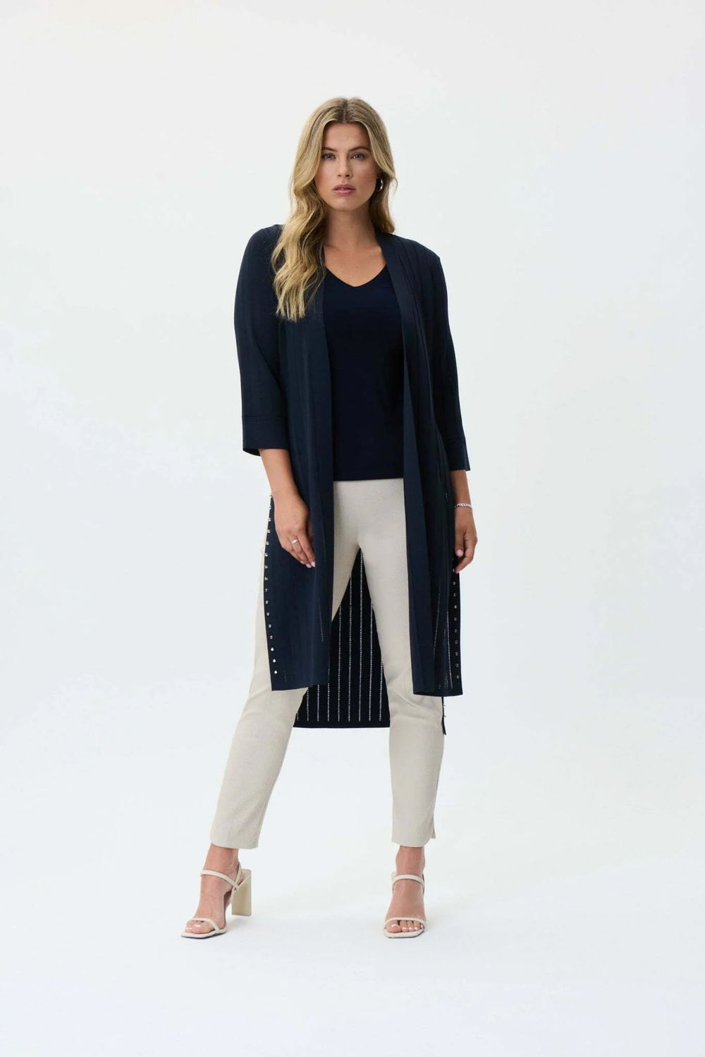 Ribkoff Open-front Relaxed Fit Cardigan 222929