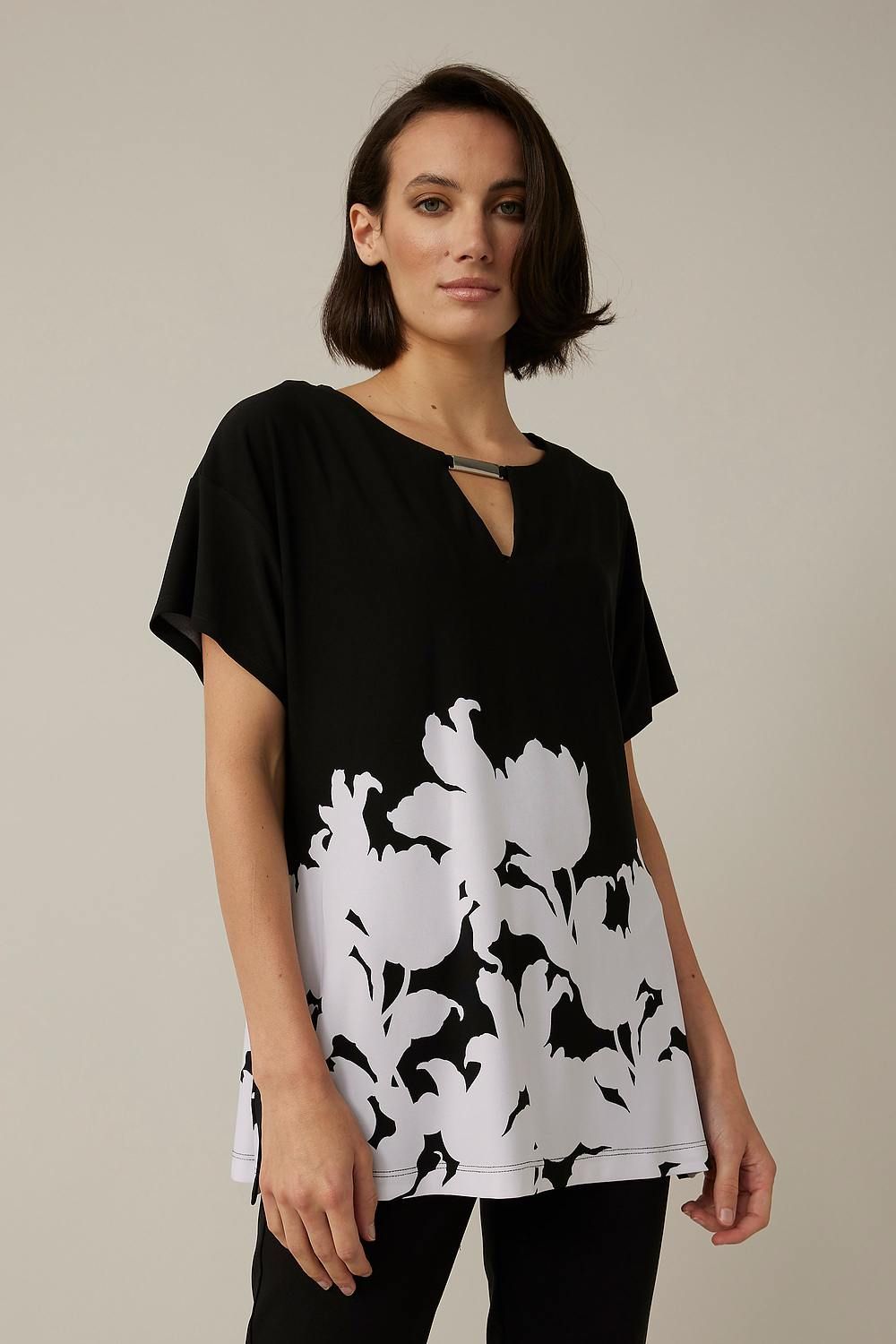 Ribkoff Keyhole Neck Top 221366